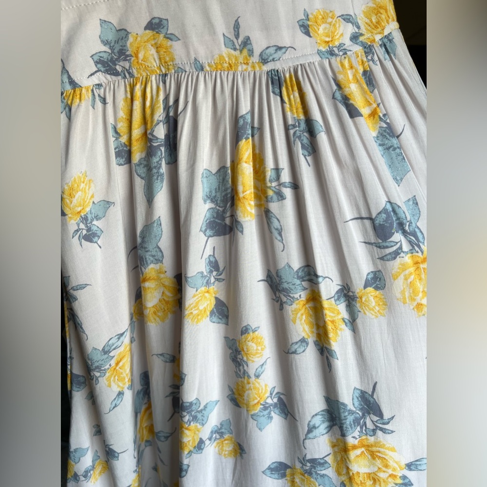 NWT Free People Love of my Life Floral Midi Dress - Picture 14 of 14